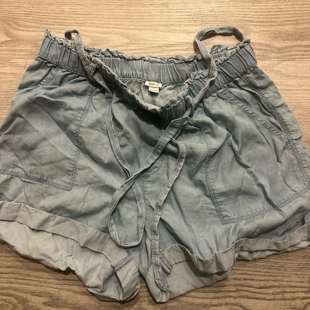 Aerie Light Gray Women's Cargo Shorts